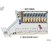 ★手数料０円★岡山市南区福成　月極駐車場（LP）